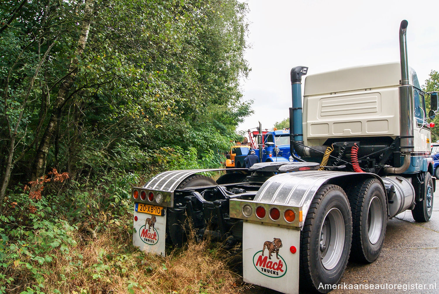 Vrachtwagens Mack F Series uit 1980